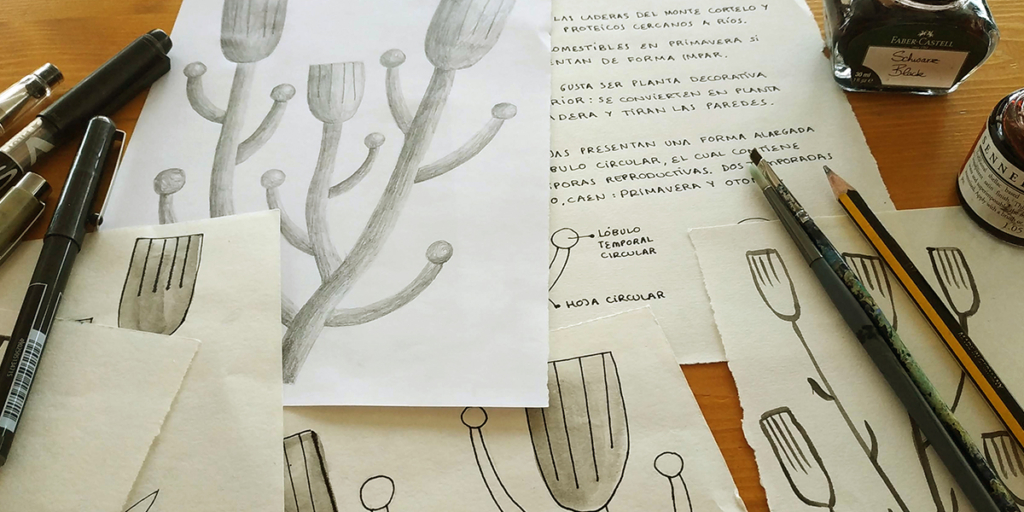 Curso taller dibujo experimental Valladolid Fanzine